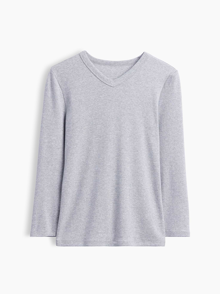 Image 6 of 6, Modern High V-Neck T-Shirt