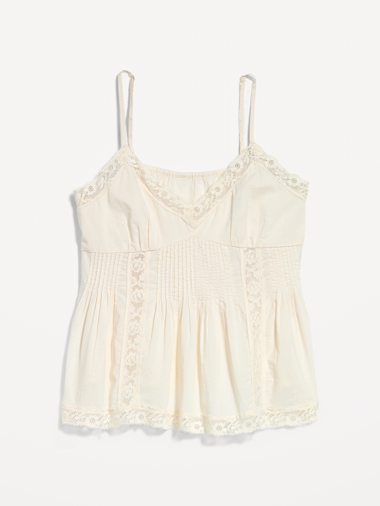 Image 1 of 2, sleeveless, adjustable straps, seamed bodice, empire waist, Product #1195928