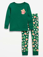 Image 2 of 3, Printed Snug-Fit Pajama Set for Toddler & Baby