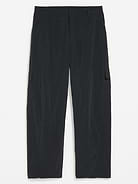 Image 1 of 2, elastic waistband, belt loops, diagonal front pockets, back welt pocket, side cargo pocket, Product #903715