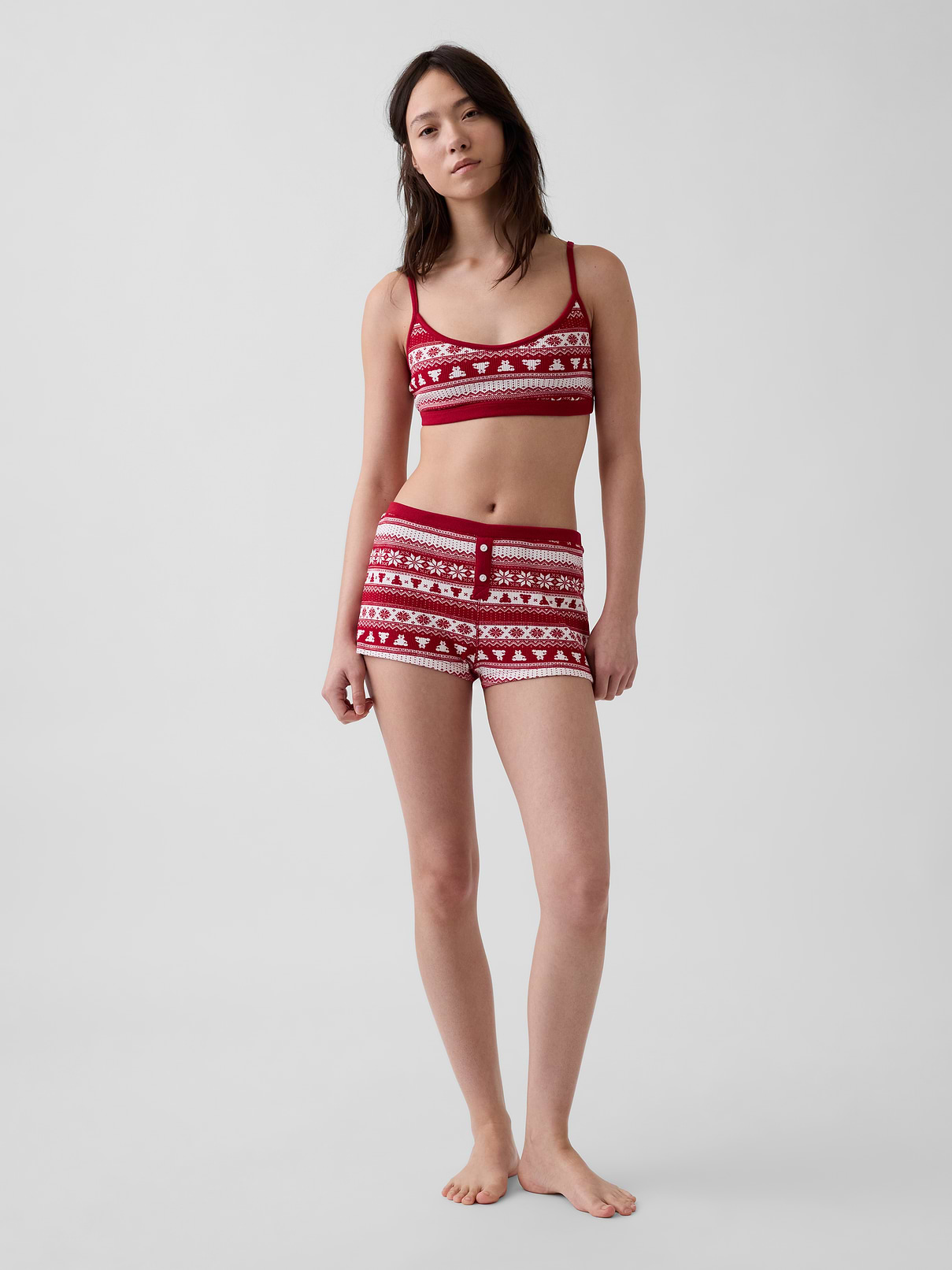 Waffle PJ Shorts