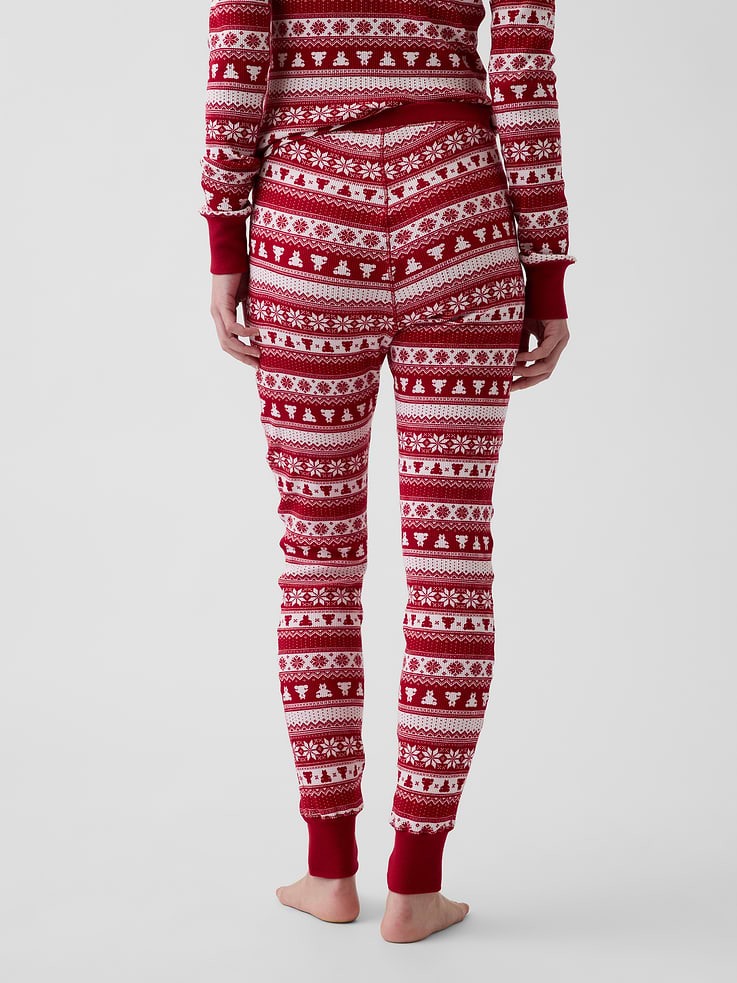 Image 4 of 6, Waffle PJ Leggings