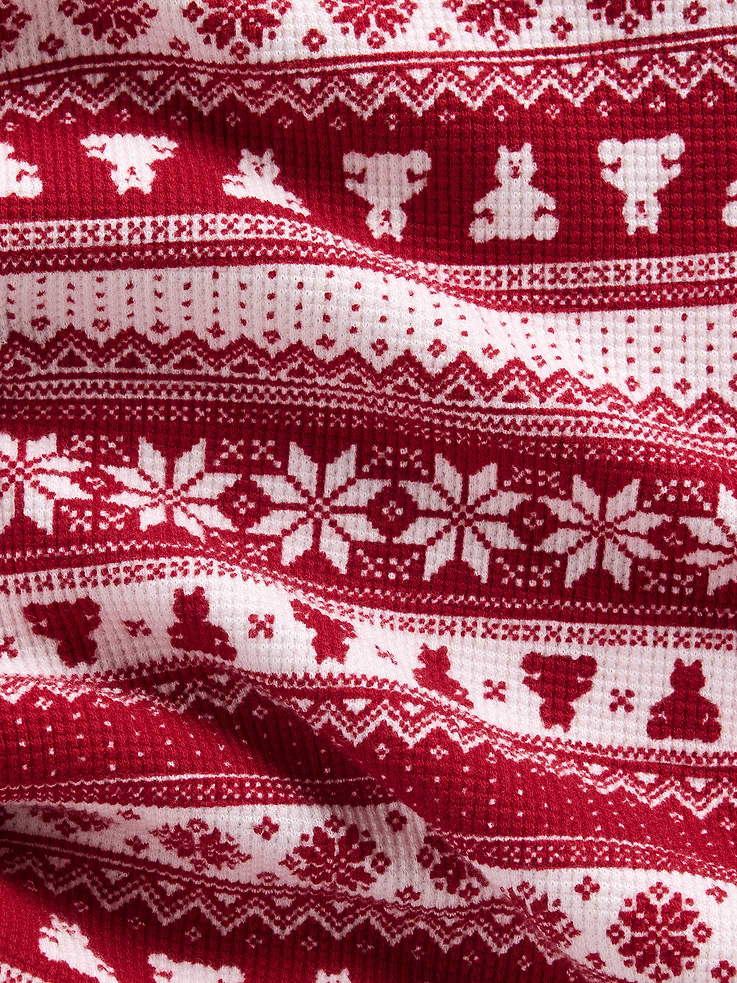 Image 5 of 6, Waffle PJ Leggings