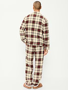 Image 2 of 3, Flannel Pajama Pant Set for Men