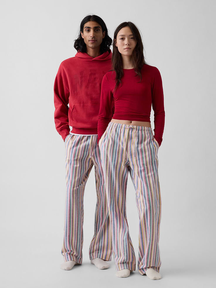 Image 2 of 6, Adult Softest Flannel PJ Pants