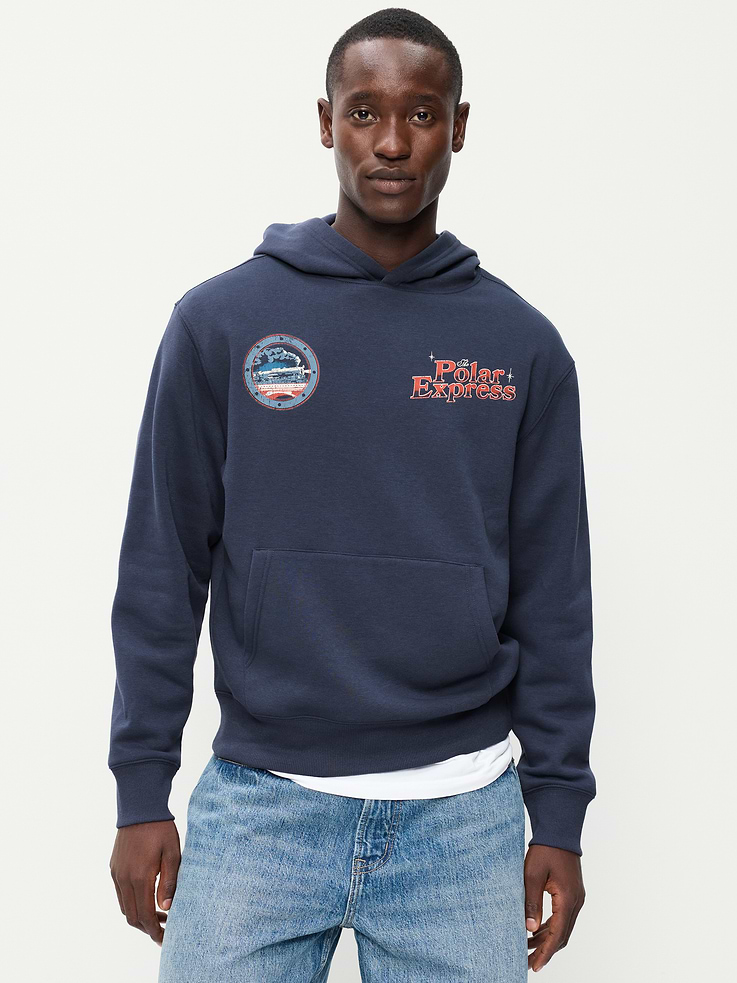 Image 1 of 4, built-in hood, long sleeves, kangaroo pocket, rib-knit trim, Product #1182206