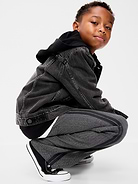 Image 3 of 4, Pull-On Baggy Flannel Pants for Boys