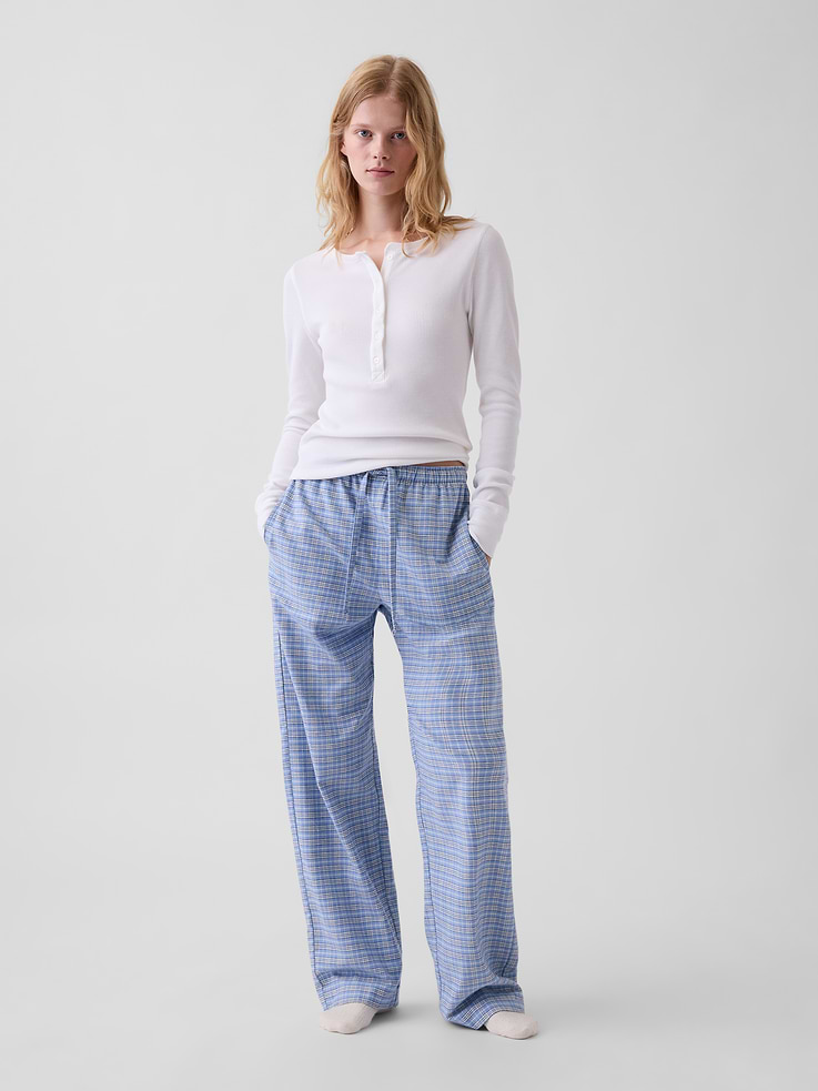 Image 3 of 7, Adult Softest Flannel PJ Pants