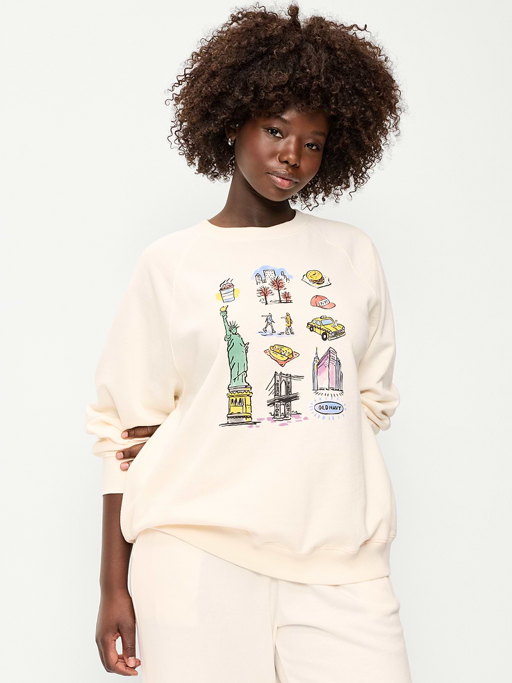 Image 2 of 7, SoComfy Oversized Tunic Sweatshirt