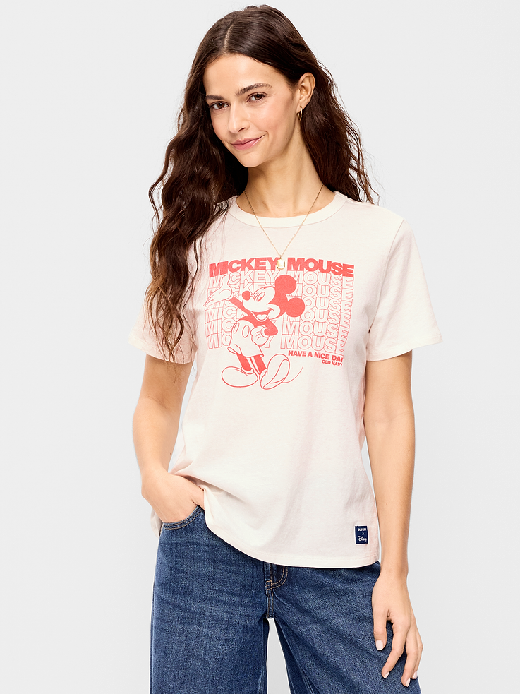 Image 1 of 8, rib-knit crew neck, short sleeves, Product #1187627