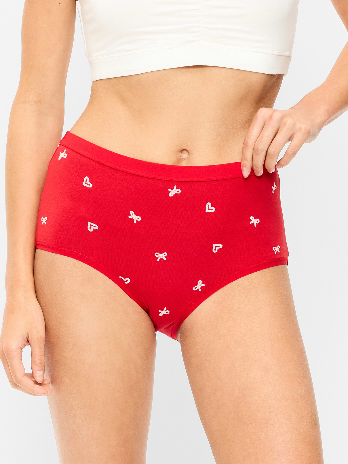 Image 1 of 4, elasticized waistband, elasticized leg, Product #575382