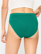 Image 3 of 3, High-Waisted Everyday Cotton Underwear 6-Pack