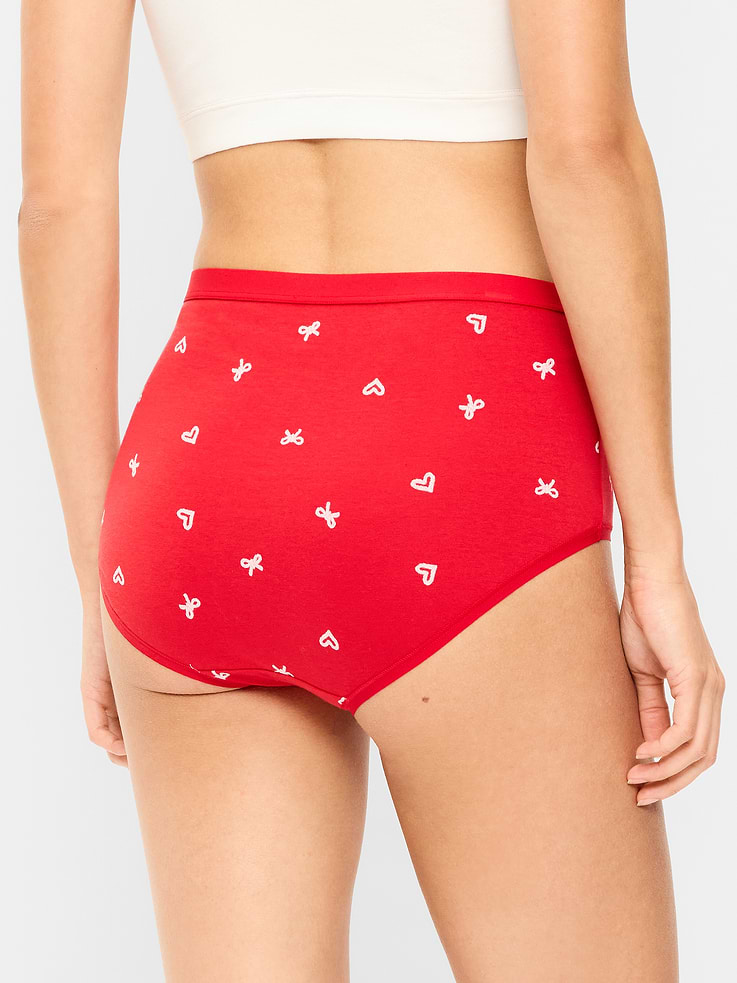 Image 2 of 4, High-Waisted Everyday Brief Cotton Underwear