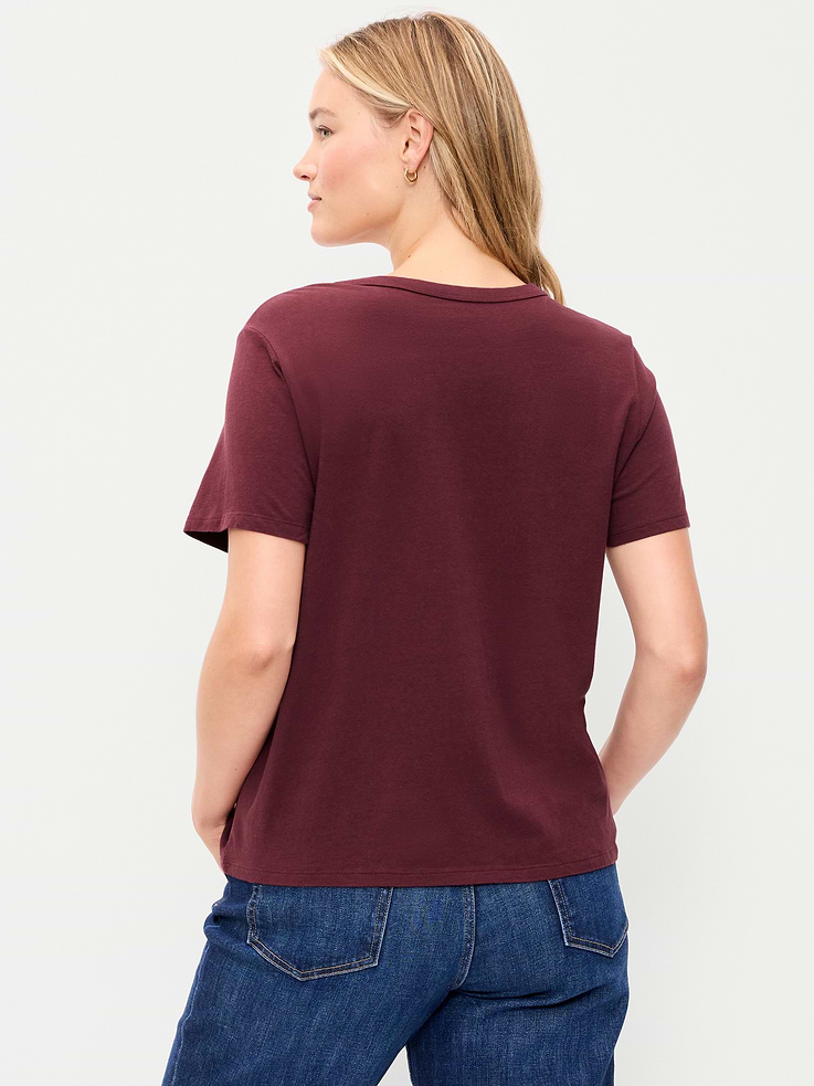 Image 5 of 5, EveryWear Crew-Neck Logo-Graphic T-Shirt