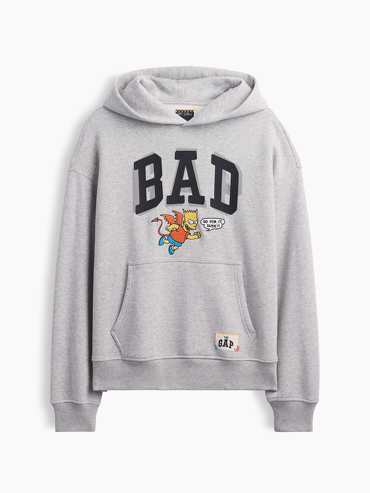 Image 7 of 9, Adult The Simpsons VintageSoft Hoodie