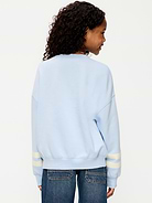 Image 2 of 4, Oversized Long-Sleeve Tunic Sweatshirt for Girls