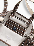 Image 2 of 3, Gap Logo Striped Canvas Mini Tote