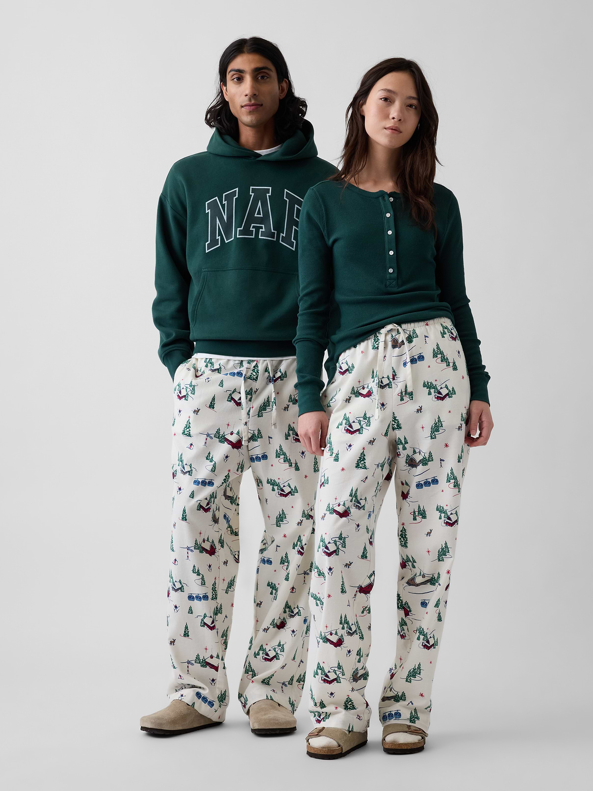 Image 2 of 6, Adult Softest Flannel PJ Pants