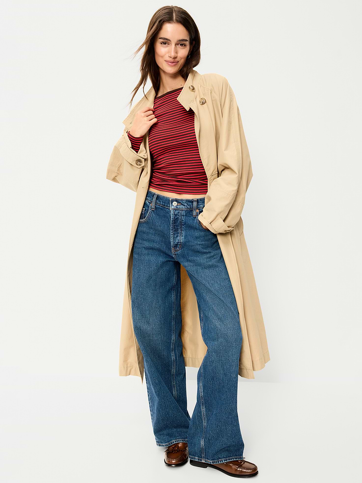 Image 3 of 8, Snug Long-Sleeve Boatneck T-Shirt