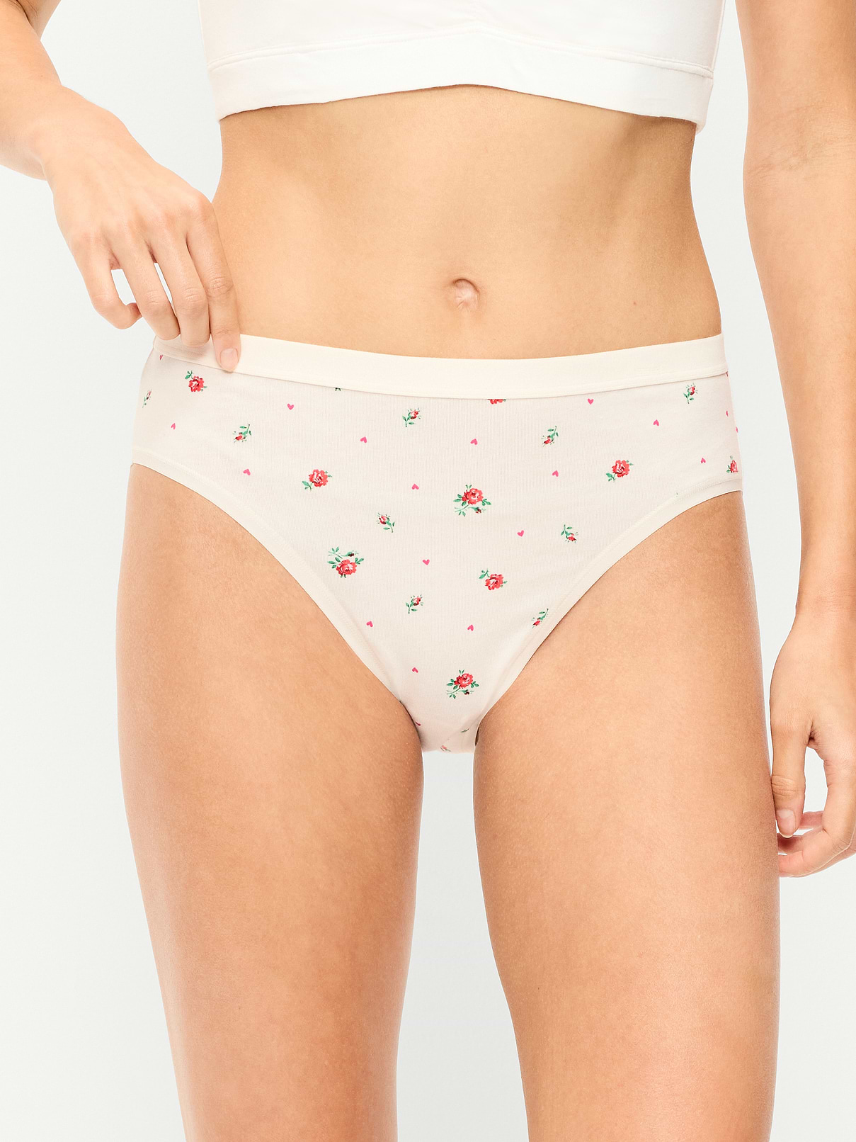 Image 1 of 4, brushed-elastic waistband, elasticized leg, Product #575385