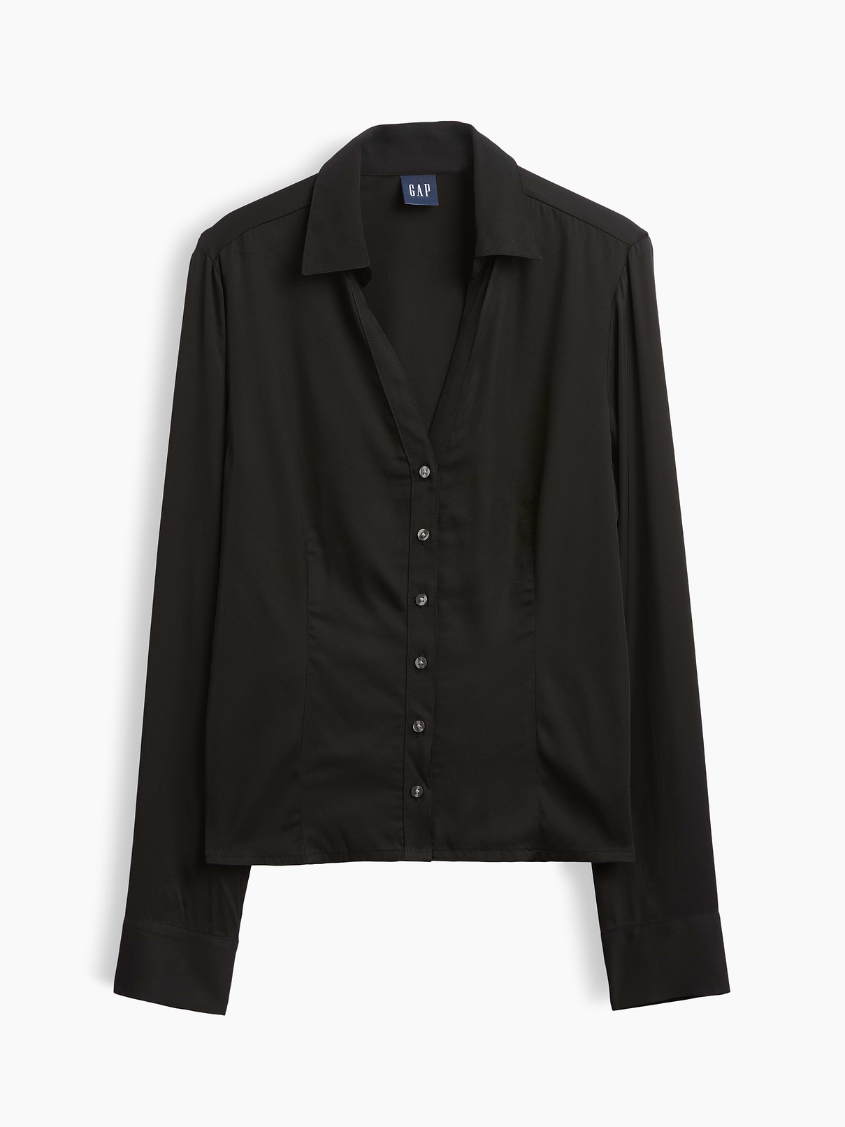 Satin Fitted Shirt
