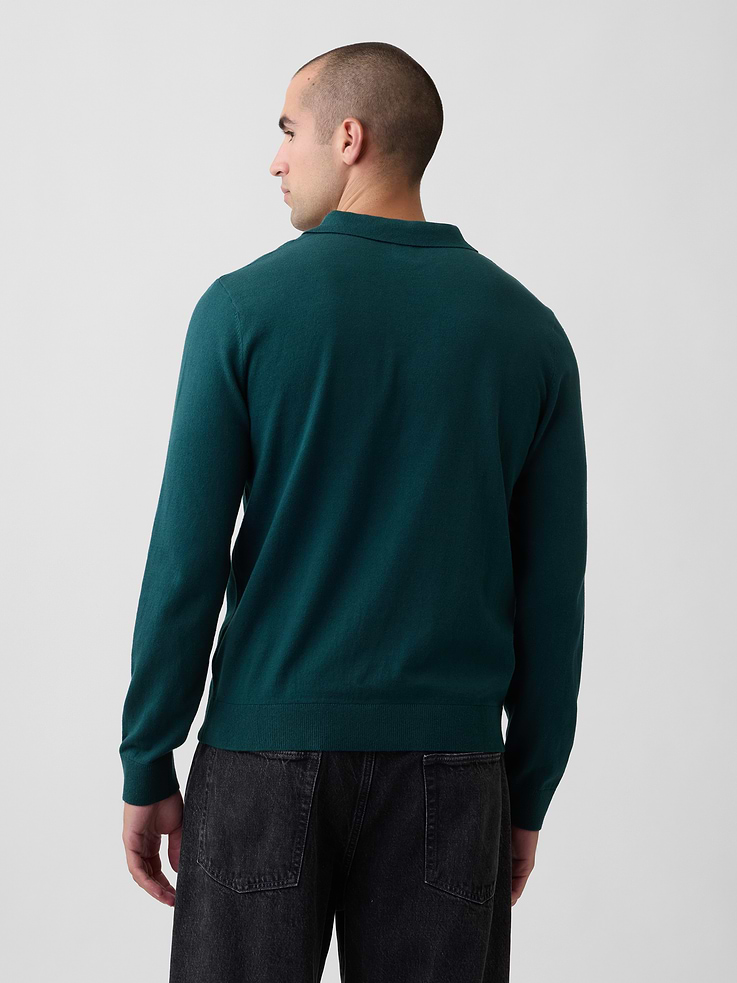 Image 2 of 5, Polo Sweater