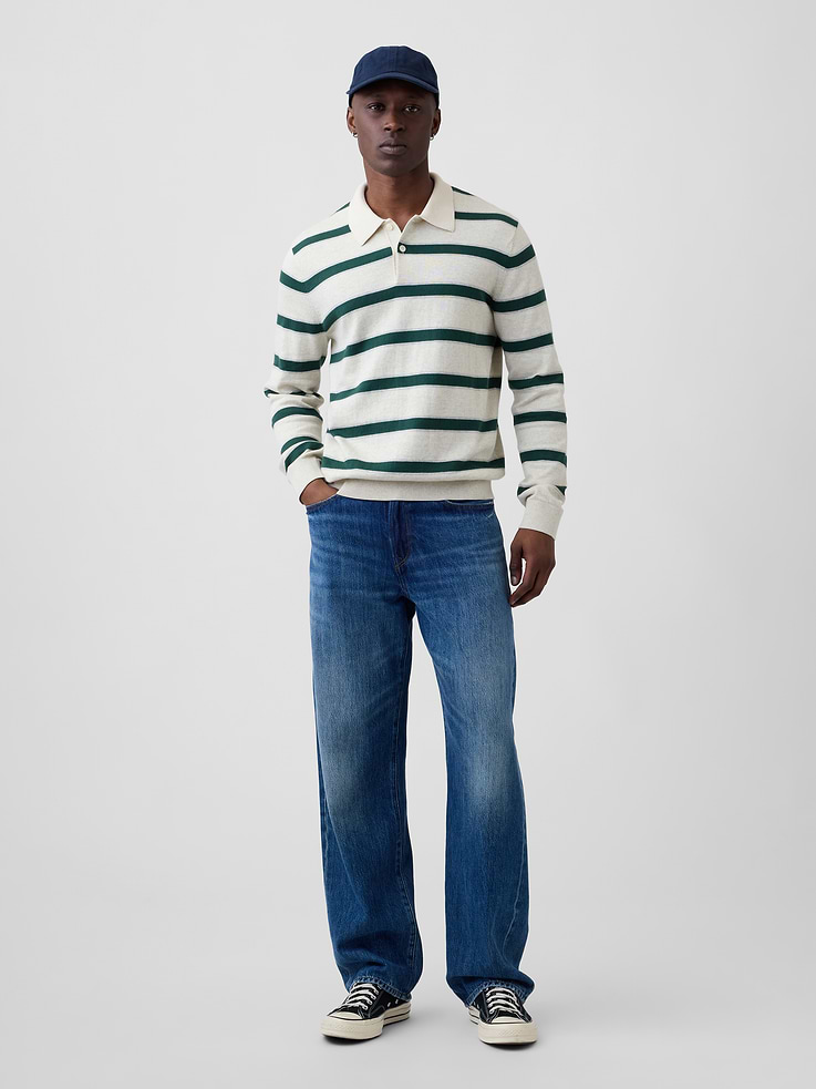 Image 3 of 5, Polo Sweater