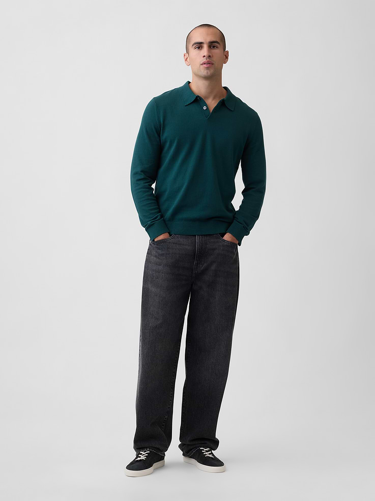 Image 3 of 5, Polo Sweater