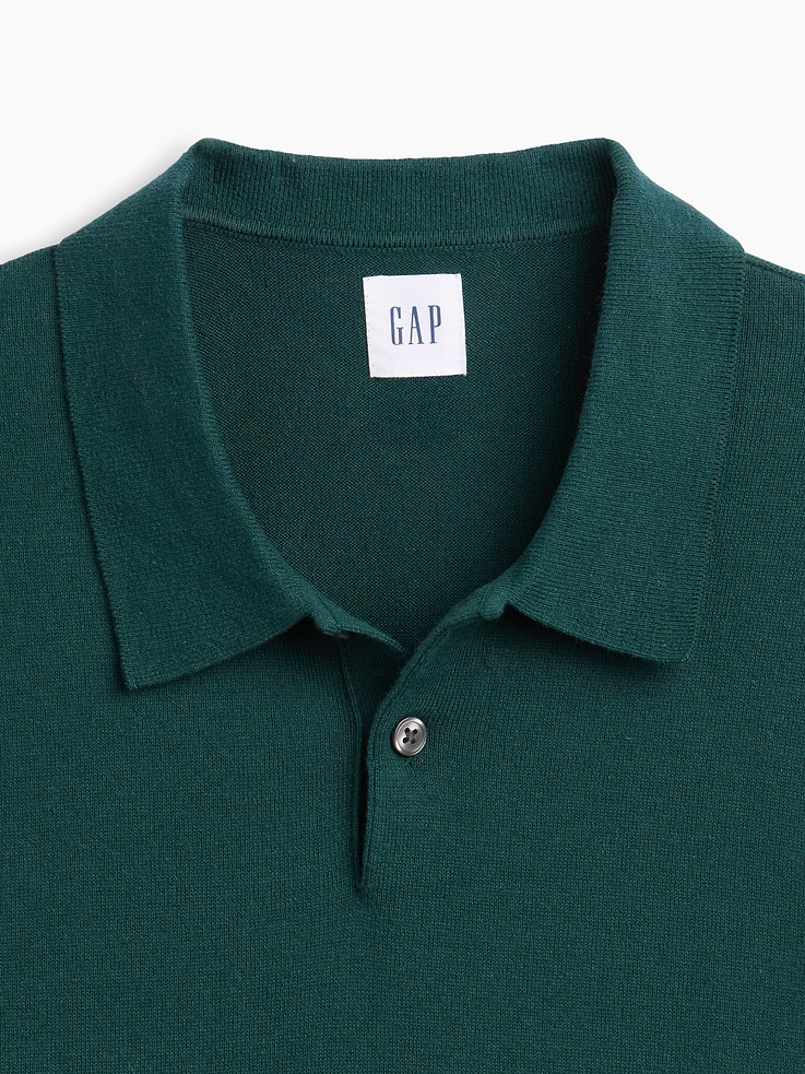 Image 4 of 5, Polo Sweater