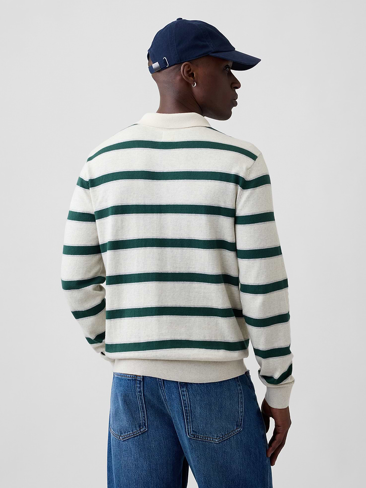 Image 2 of 5, Polo Sweater