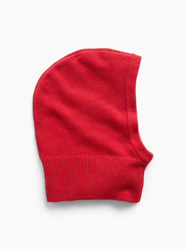 Image 1 of 2, Our bestselling fabric that feels cashmere-soft. Crafted in a midweight plush yarn. Refined with a special brushed technique. It's everyday luxury., Supersoft knit cotton-blend balaclava hood., Ribbed hem., This product was made in a factory that invests in gender equity and women’s empowerment through RISE. Learn more at gapinc.com/equity ., Product #1184965