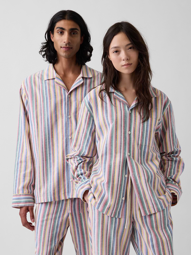 Image 2 of 6, Adult Softest Flannel PJ Shirt