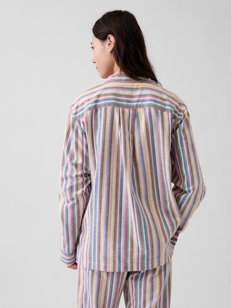 Image 4 of 6, Adult Softest Flannel PJ Shirt