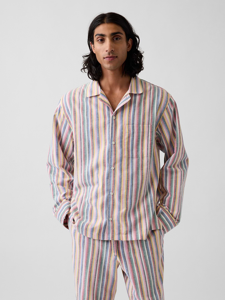 Image 3 of 6, Adult Softest Flannel PJ Shirt