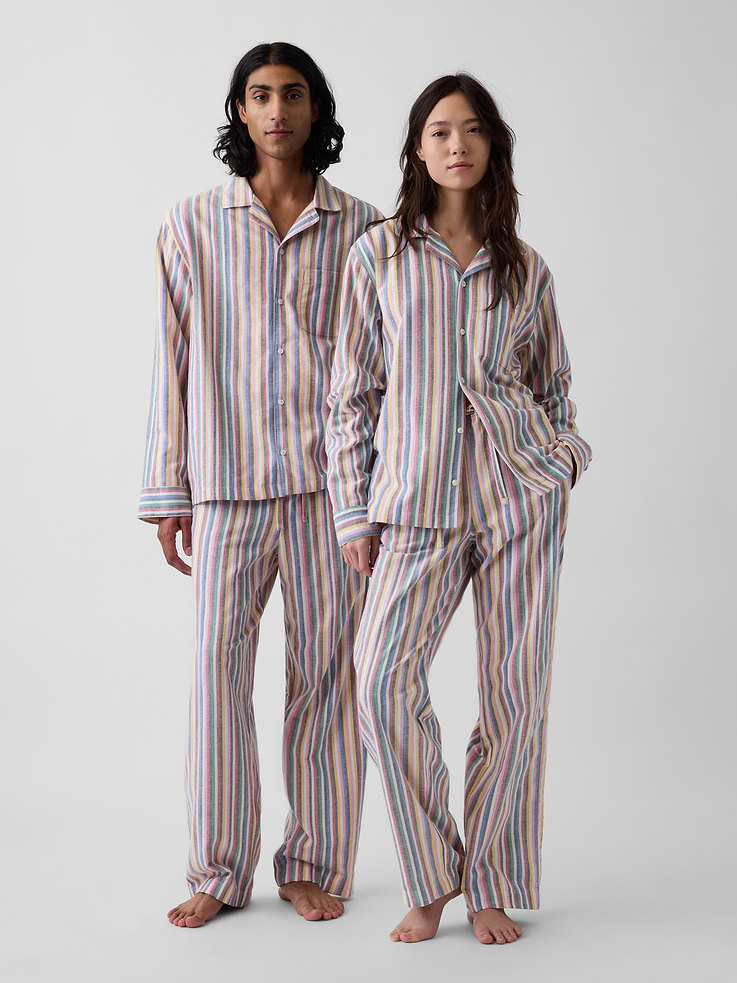 Image 5 of 6, Adult Softest Flannel PJ Shirt