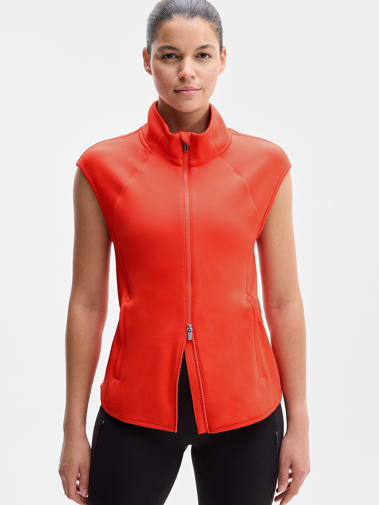 Image 1 of 5, FOR: Layering up to and from your workout, FEEL: Flex Fleece fabric has a cozy, brushed feel with all-around stretch, FAVE: Easy-access side pockets, Secure zip pockets to store your essentials, Adjustable bungee cord on waist make customizing your fit a cinch, Product #1179339