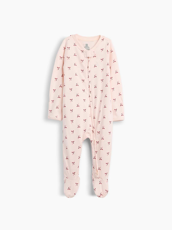 Baby Organic Cotton Footed One-Piece