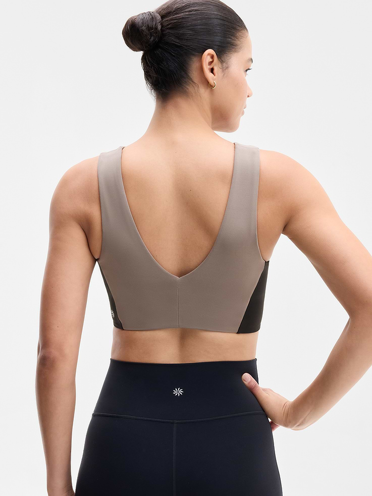 Image 3 of 4, Transcend Low Back Longline Bra A-C