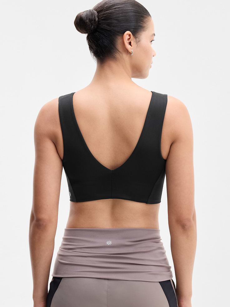 Image 3 of 4, Transcend Low Back Longline Bra A-C
