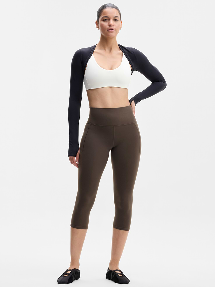 Image 1 of 8, FOR: Your yoga flow and sessions in the studio, FEEL: Powervita fabric is buttery soft with support that feels like a gentle hug, FAVE: Bonded side stash pockets hold your essentials, Made with our customer-obsessed, second-skin Powervita fabric, our yoga leggings/pants are designed for your ultimate distraction-free practice, Product #531304