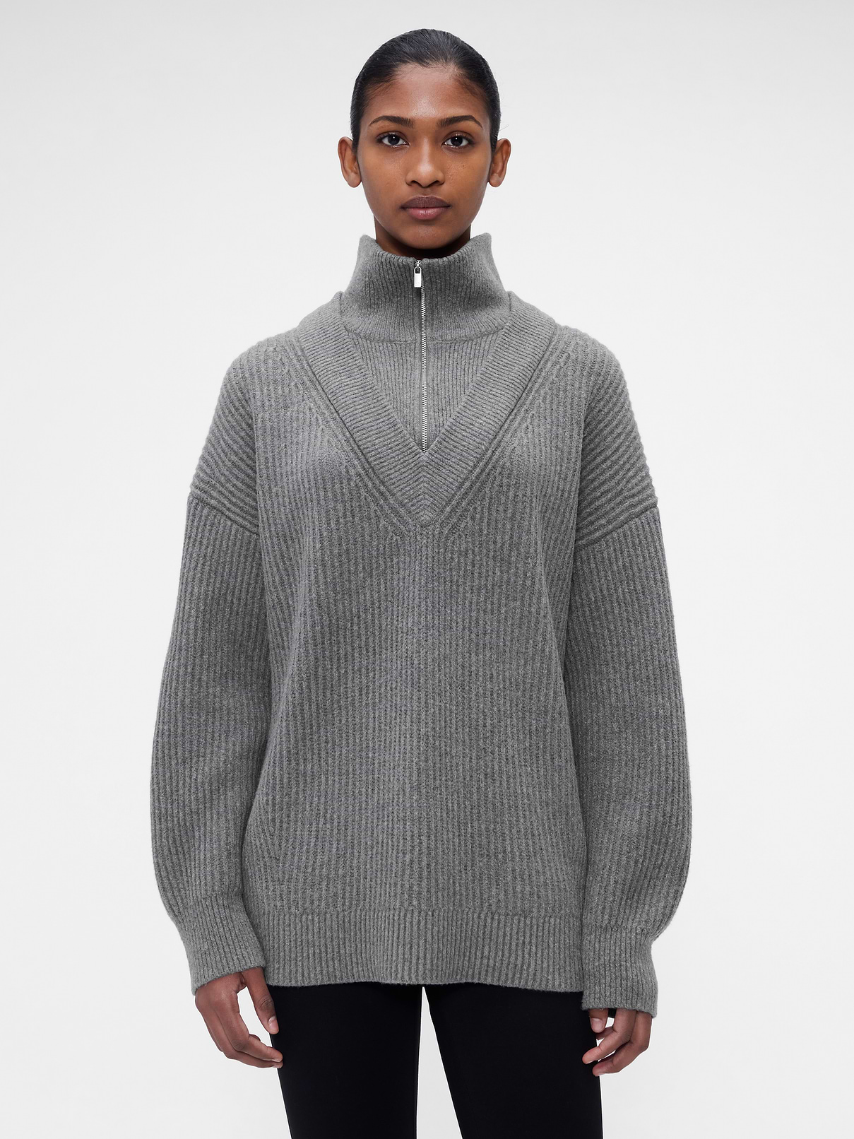 Gap × Victoria Beckham CashSoft High-Neck Pullover