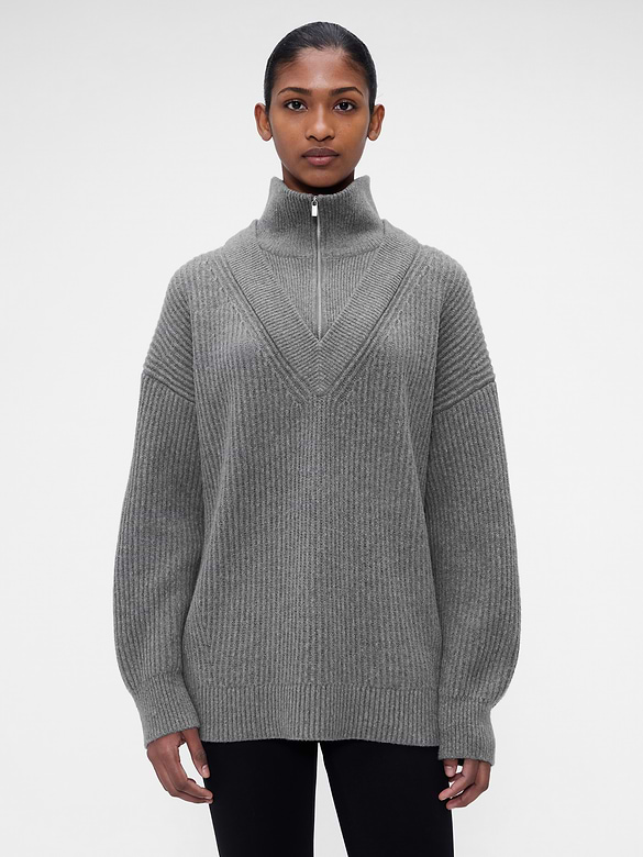 Gap × Victoria Beckham CashSoft High-Neck Pullover