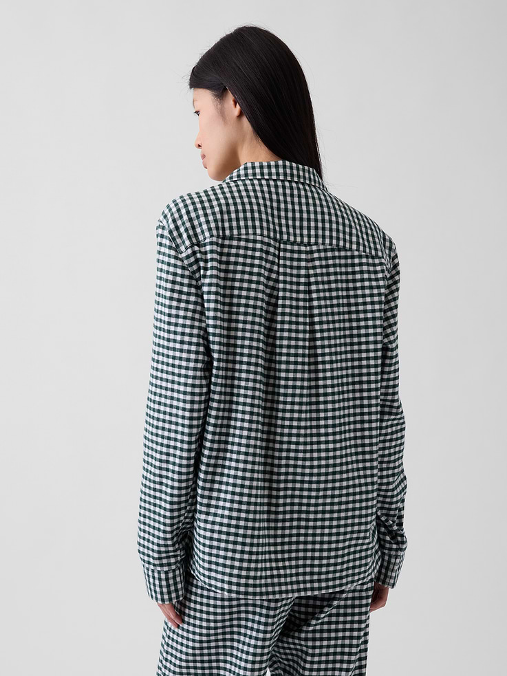 Image 4 of 8, Adult Softest Flannel PJ Shirt