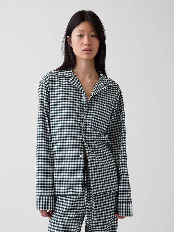 Chemise de pyjama en flanelle ultra-douce pour Adulte