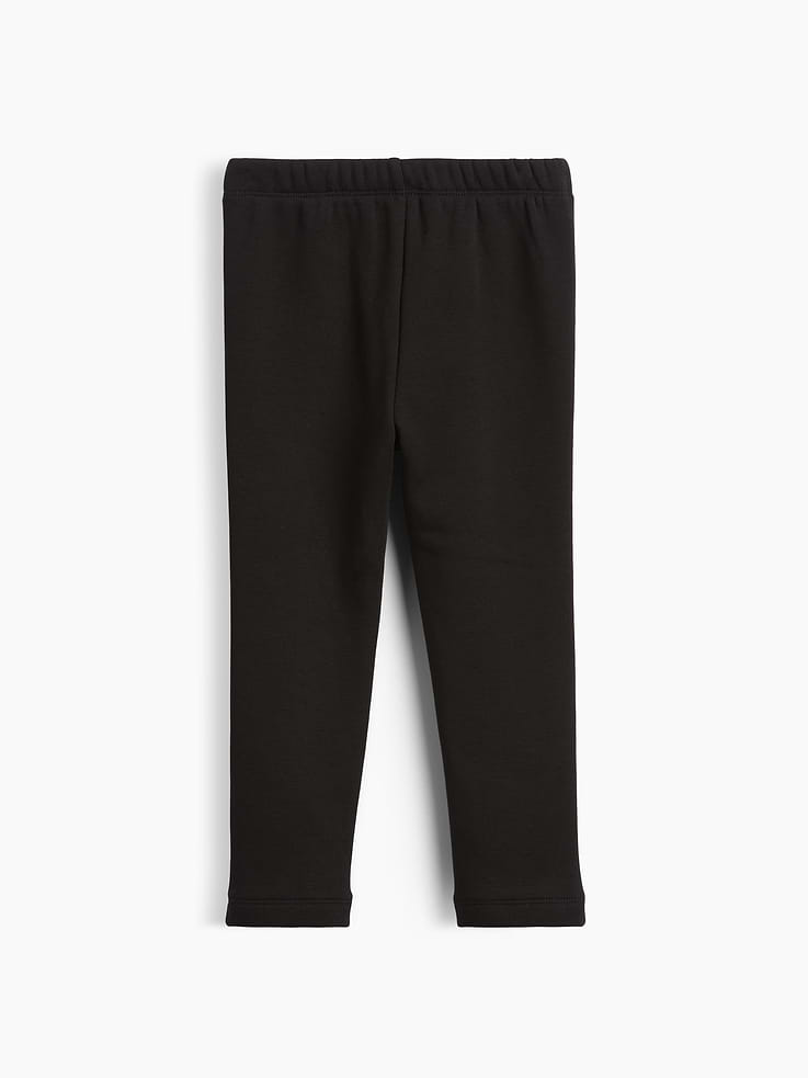 Image 3 of 4, Baby & Toddler Sherpa-Lined Pintuck Leggings