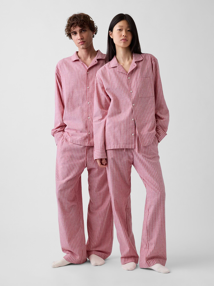 Image 5 of 8, Adult Softest Flannel PJ Shirt