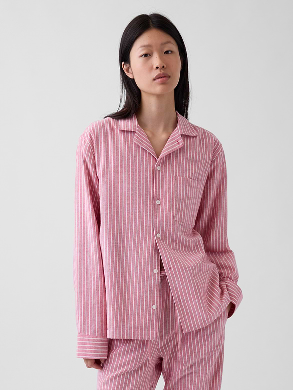 Chemise de pyjama en flanelle ultra-douce pour Adulte