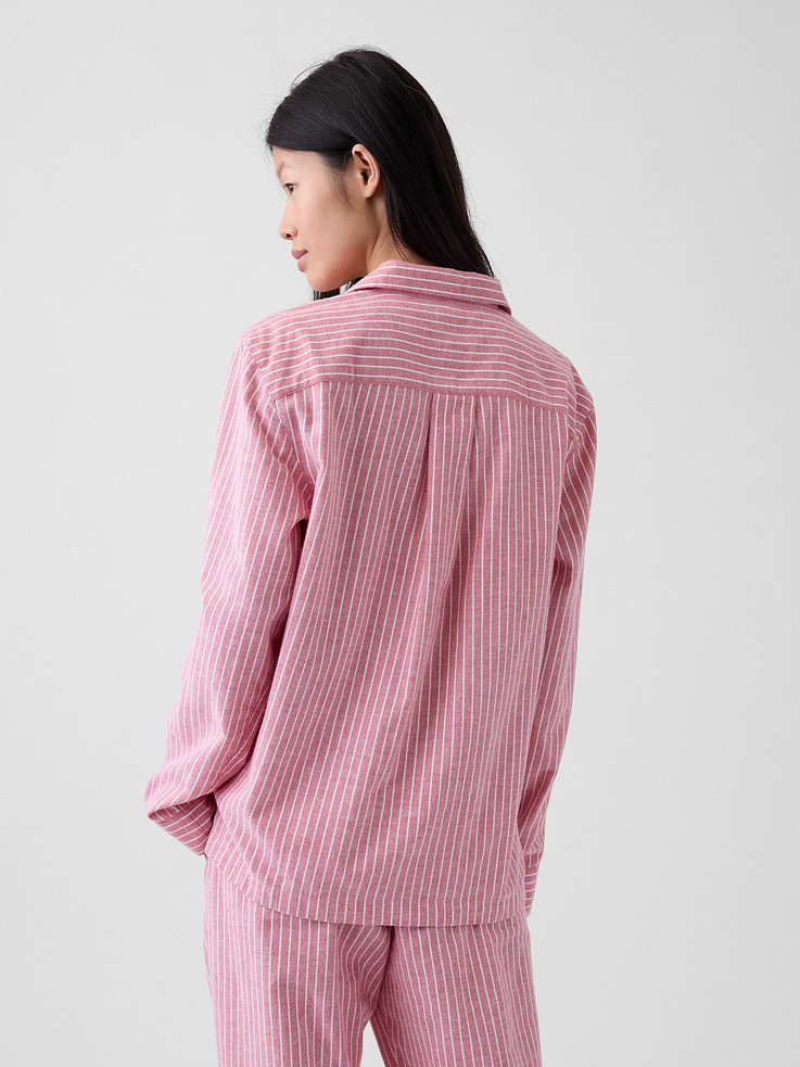 Image 4 of 8, Adult Softest Flannel PJ Shirt
