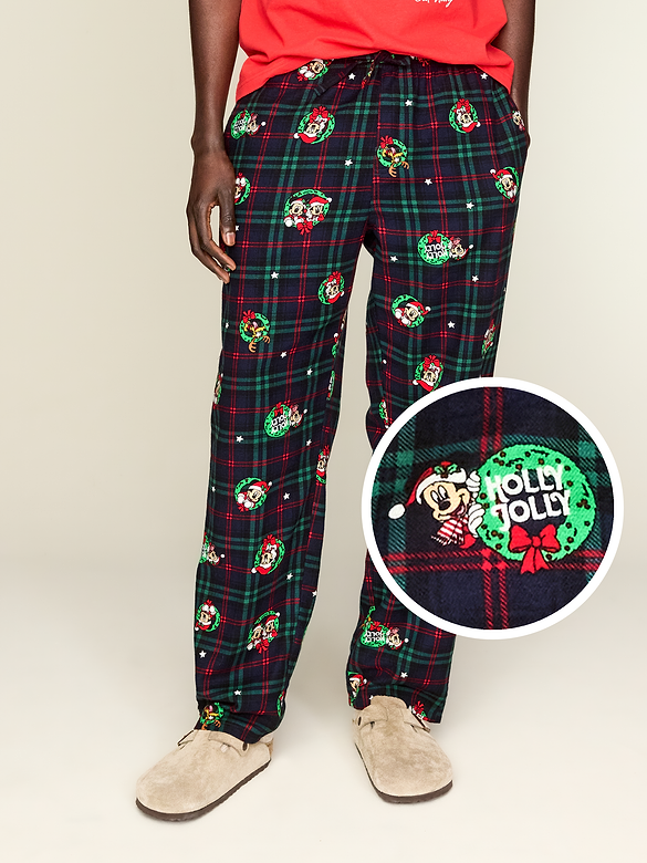Old Navy x Disney Flannel Pajama Pants for Men
