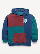 Image 1 of 3, built-in hood, long sleeves, drop shoulders, kangaroo pocket, banded hem, Product #1182355